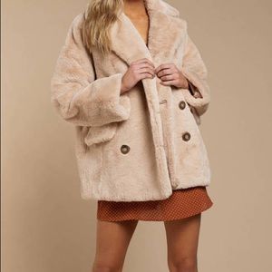 Free People Kate Faux Fur Coat